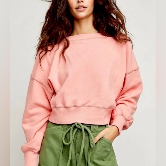 Preloved - Free People - Take Me Back Pullover - FLAWED - Picture 2 of 9